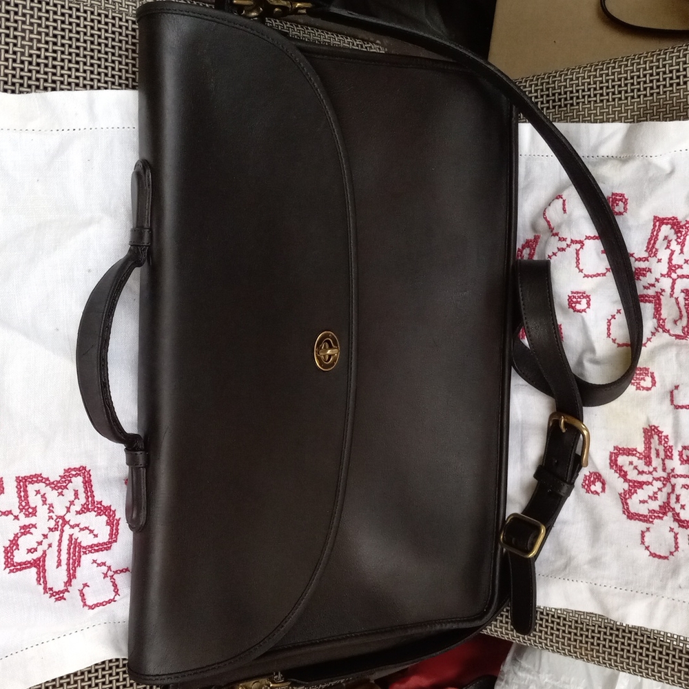 Coach portafolio vintage